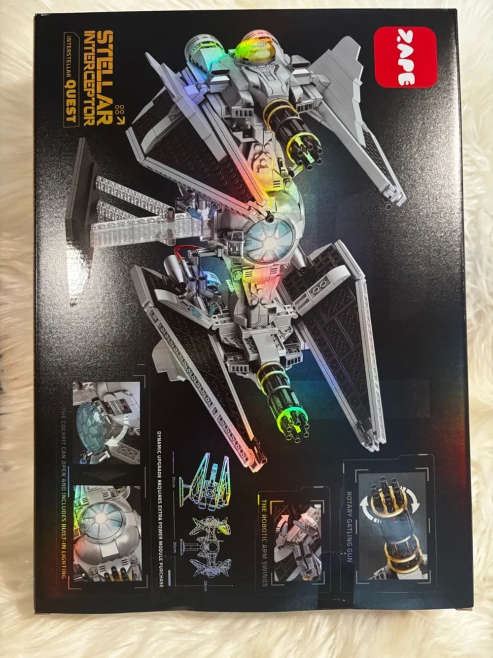 ZAPE 98001 STELLAR INTERCEPTOR Star Wars NEW